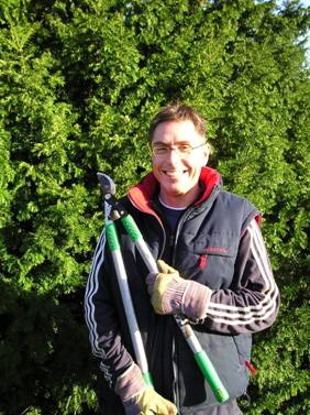 foto met snoeischaar